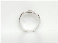 Anello Stocco Gioielli Donna in Oro bianco Diamante 0.45 Ct FIR1-13 - FIR1-13